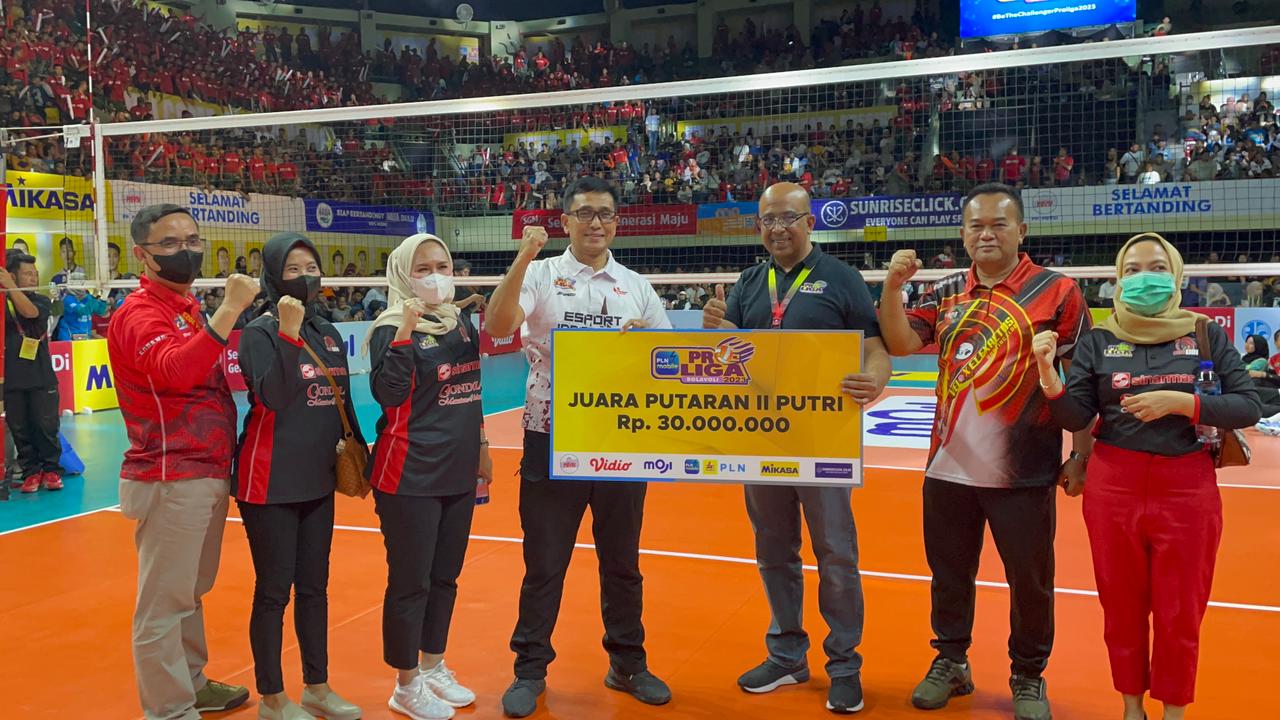 Tim Bola Voli Putri Jakarta BIN Juara Proliga 2023 Putaran Kedua